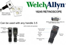 Welch Allyn Elite Streak Retinoscope- 18245