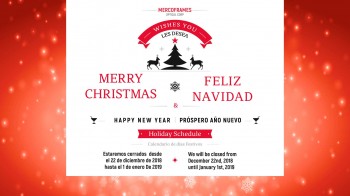 Merry Christmas and Happy New Year 2019