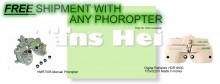 HANS HEISS PHOROPTER HISTORY AND DESCRIPTION