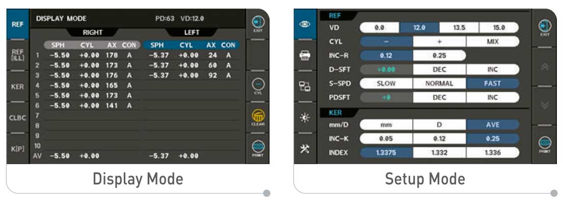 Interactive SETUP Change