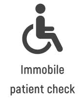 Immobile patient check