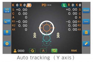 The auto tracking function